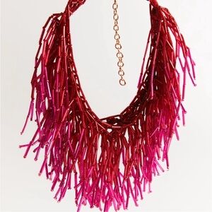 Zara Limited Edition Fringe Necklace